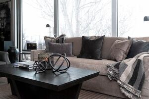 Trent Salongbord 90 X 90 cm svart Artwood