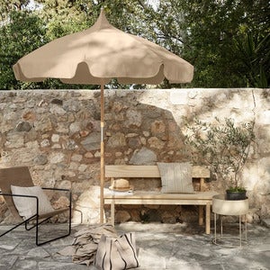 Lull Parasoll Ø200 cm Cashmere