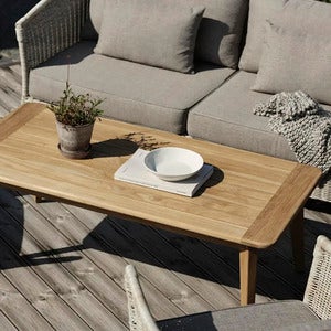 Lilja salongbord 70 x 140 cm teak Brafab