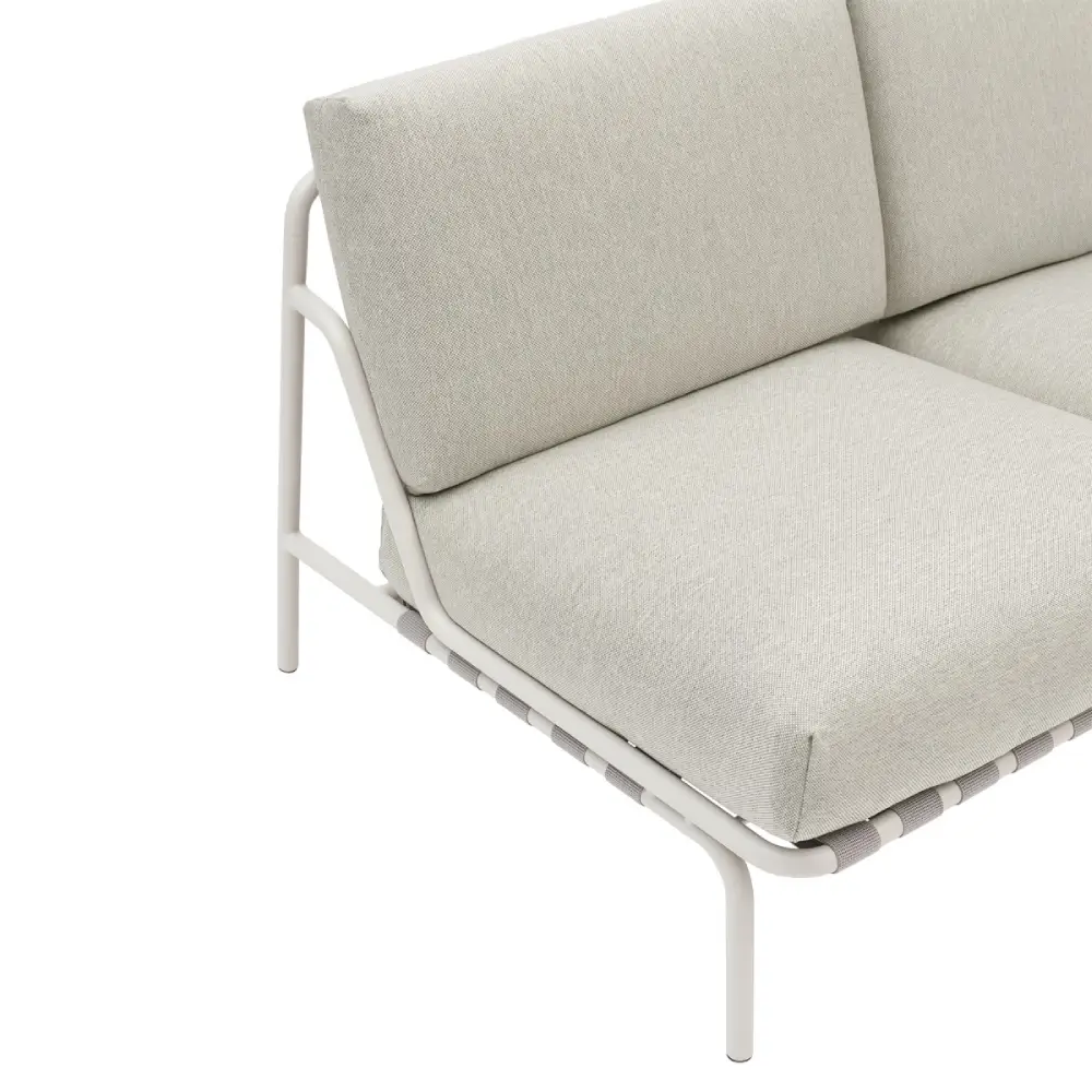 Lounge Sofa Settle 2-seater Laze 1/Grey