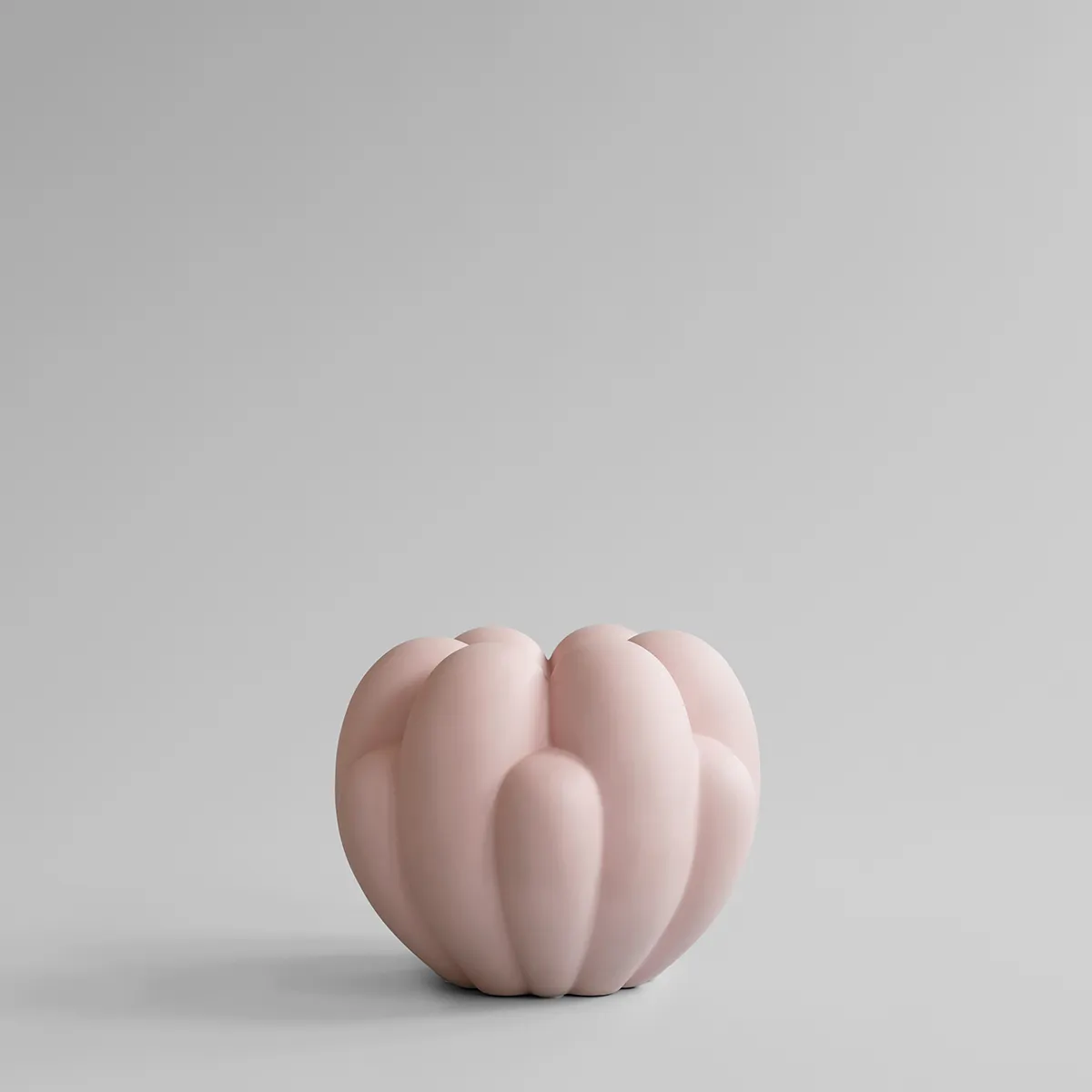 Håndlaget vase Bloom Mini Rose H27 cm