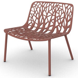 Forest loungelenestol Terracotta 