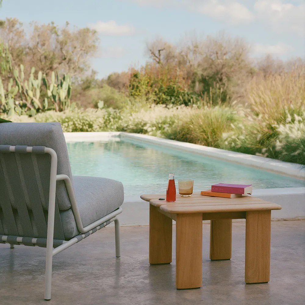 Lounge Lenestol Settle Ribbed Weave 2/Dark Green