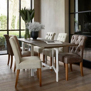Hampton Classic Dining Chair linen flax