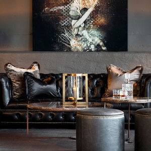 Garda Velvet Beige putetrekk Fringe 60 x 60 Artwood