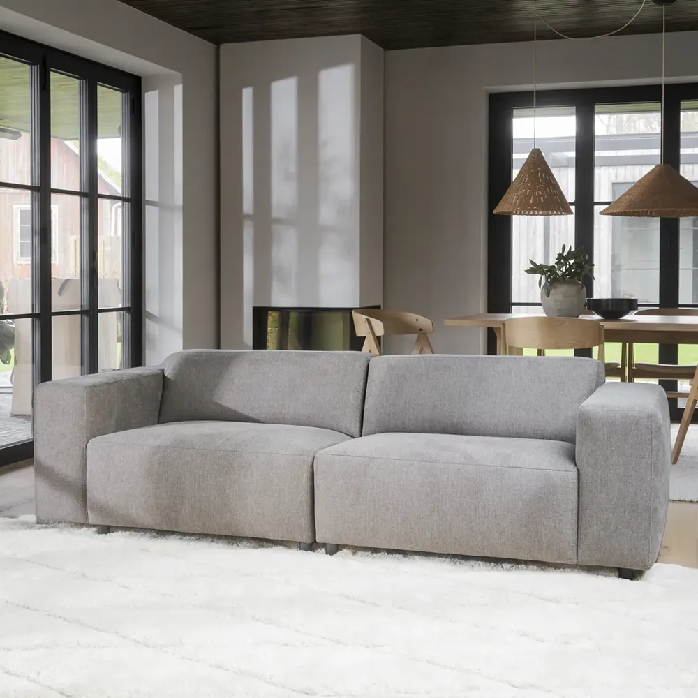 Willard sofa 3-seter stoff Brenda beige