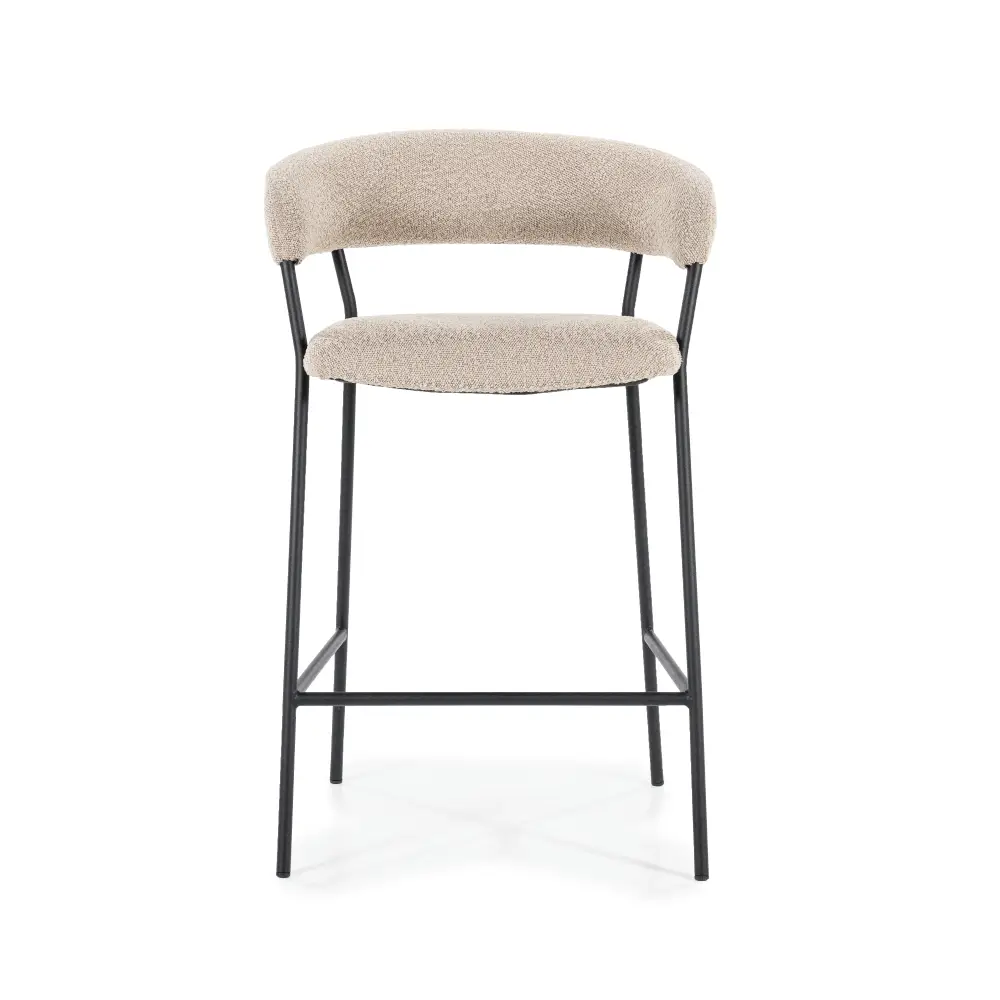 Eleonora, Luka Barstol - taupe Copenhagen