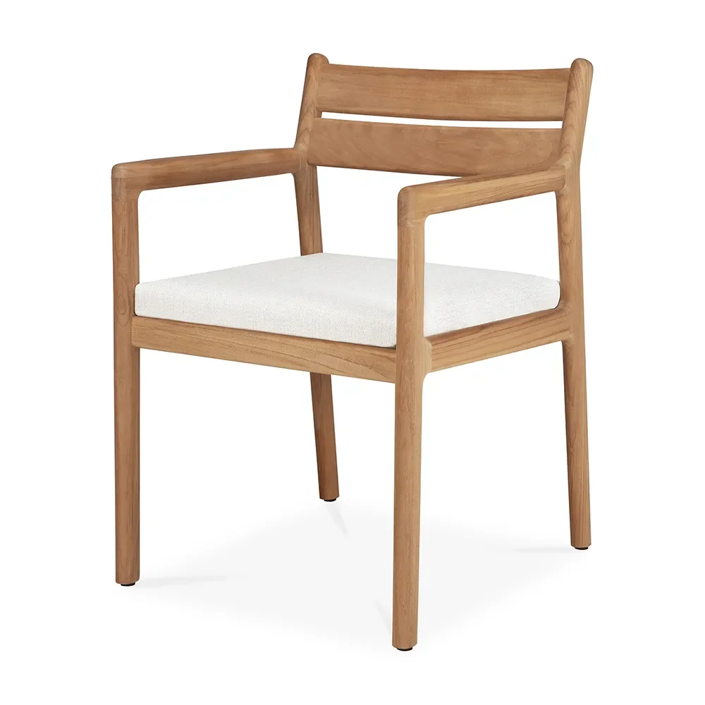 Ethnicraft, Jack Spisestol Teak/Off White