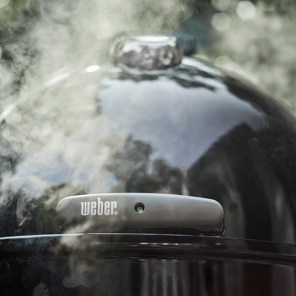 Smokey Mountain Cooker 57 cm svart støpejern Weber