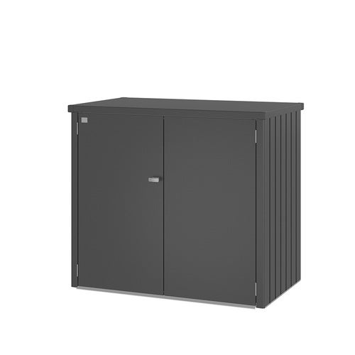 Alex Duo boks for avfallsbeholder - metallic mørkegrå