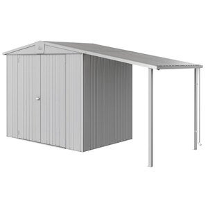 Europa sidetak Hageskur størrelse 234a metallic sølv Biohort