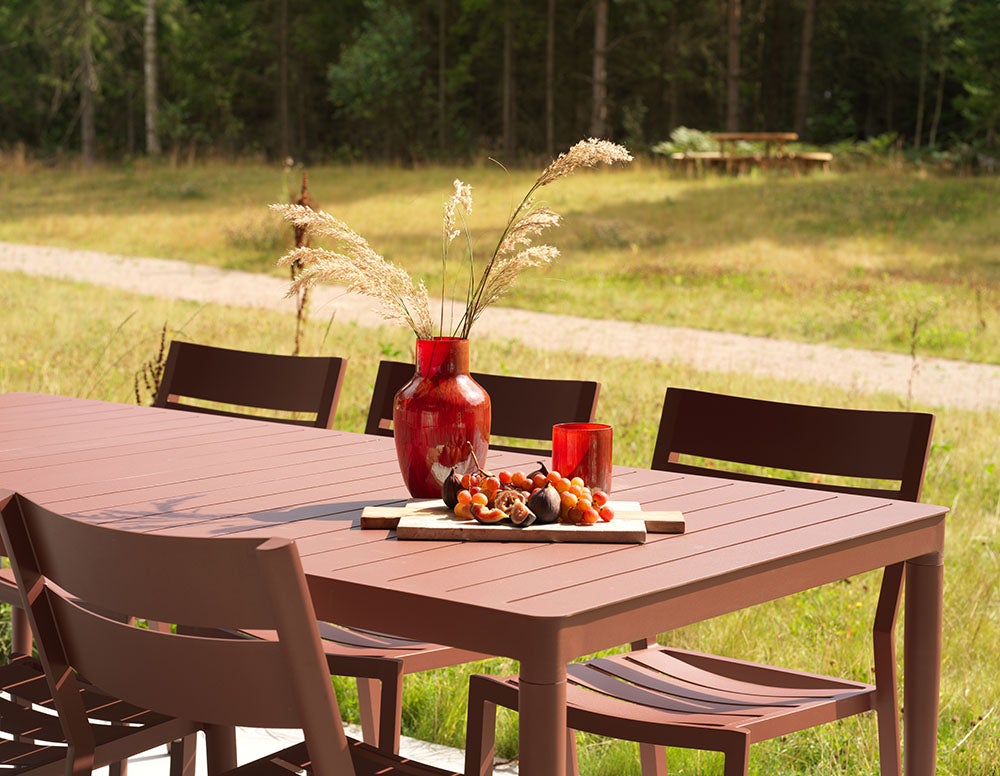 Bigby spisebord 76x144 cm Zin Red