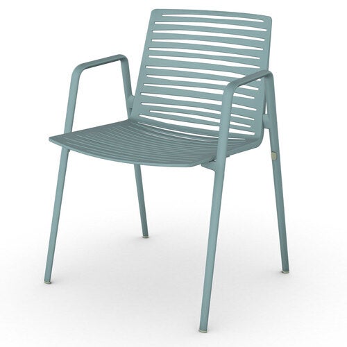 Zebra lenestol Lyseblå