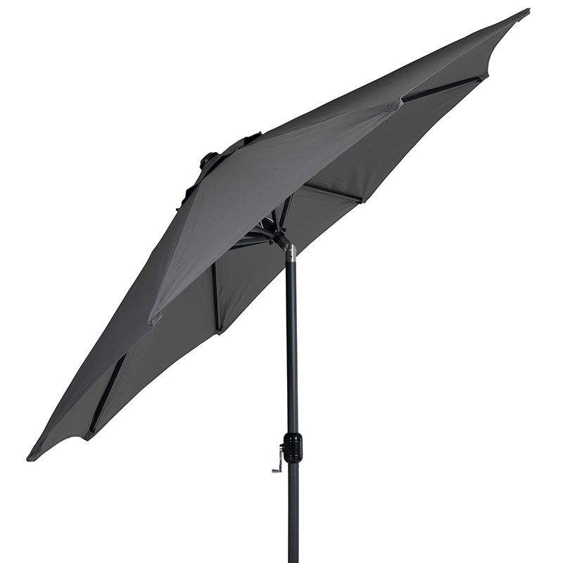 Cambre parasoll 300 cm grå/grå