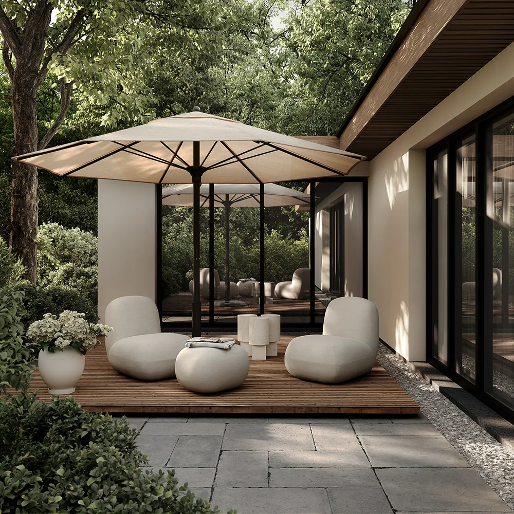 Toe lenestol Flat - Warm Ash