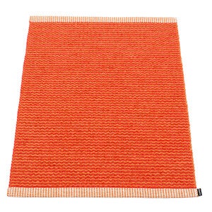 Mono matte 60x85 cm pale orange / coral red 