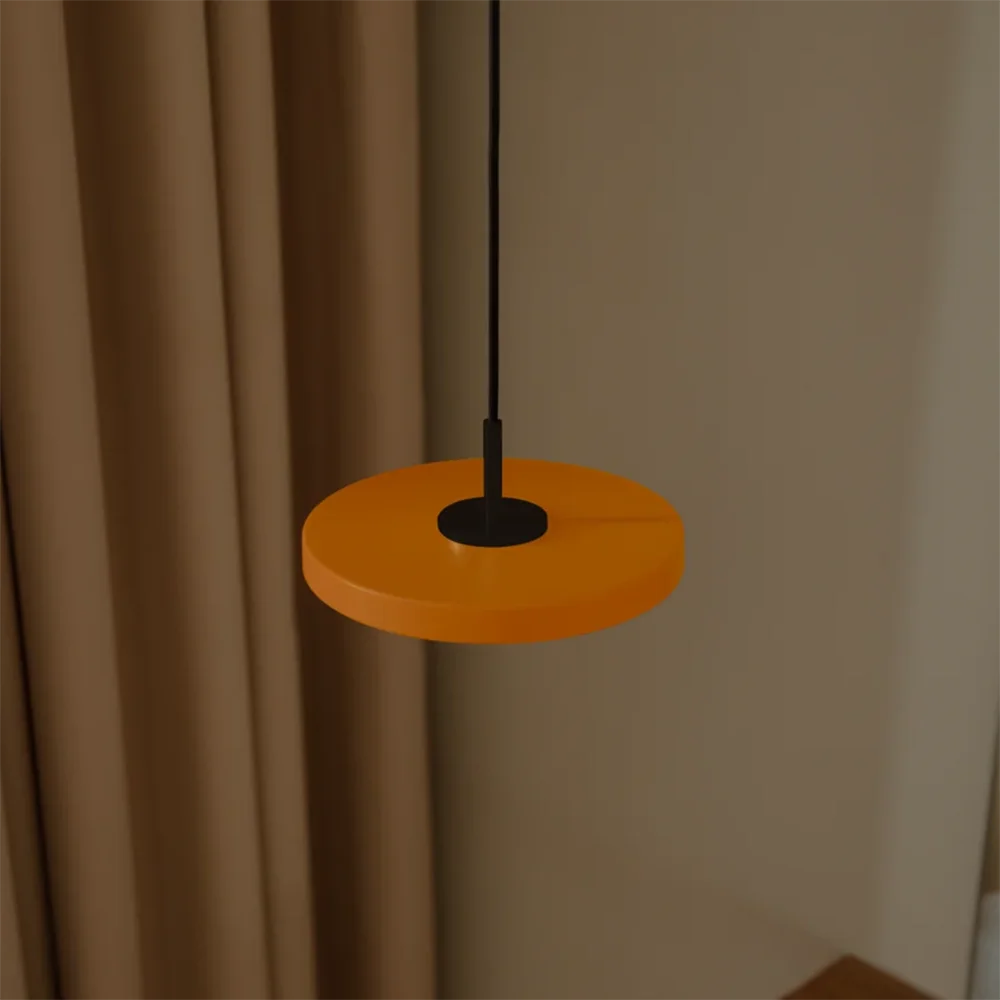 Asteria Micro Taklampe Ø15 cm Nuance Orange/svart