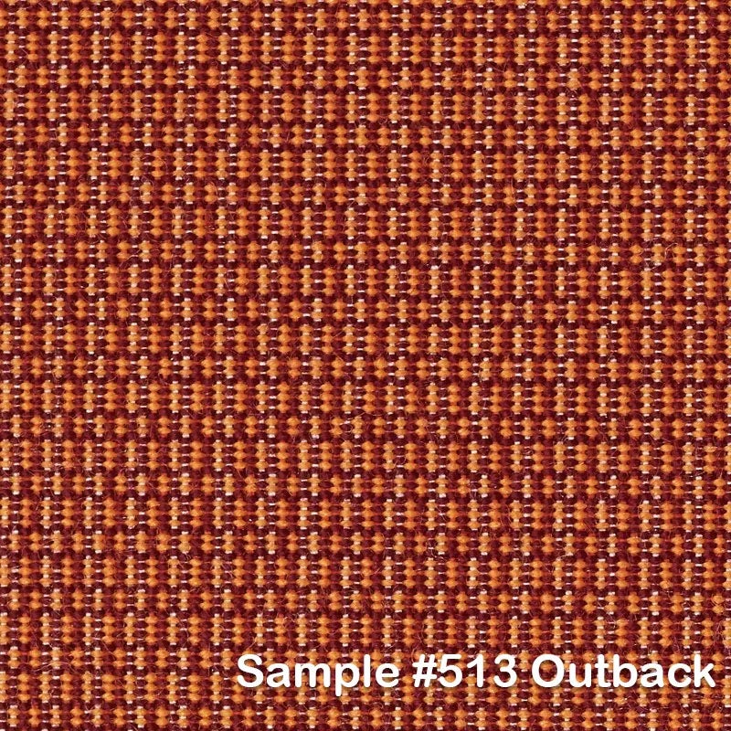 Sunwing Casa fritthengende parasoll 330 x 330 cm kat.5 anodisert aluminium / 513 Fire Red Glatz