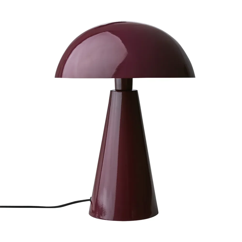 Bordslampe Frank Burgundy