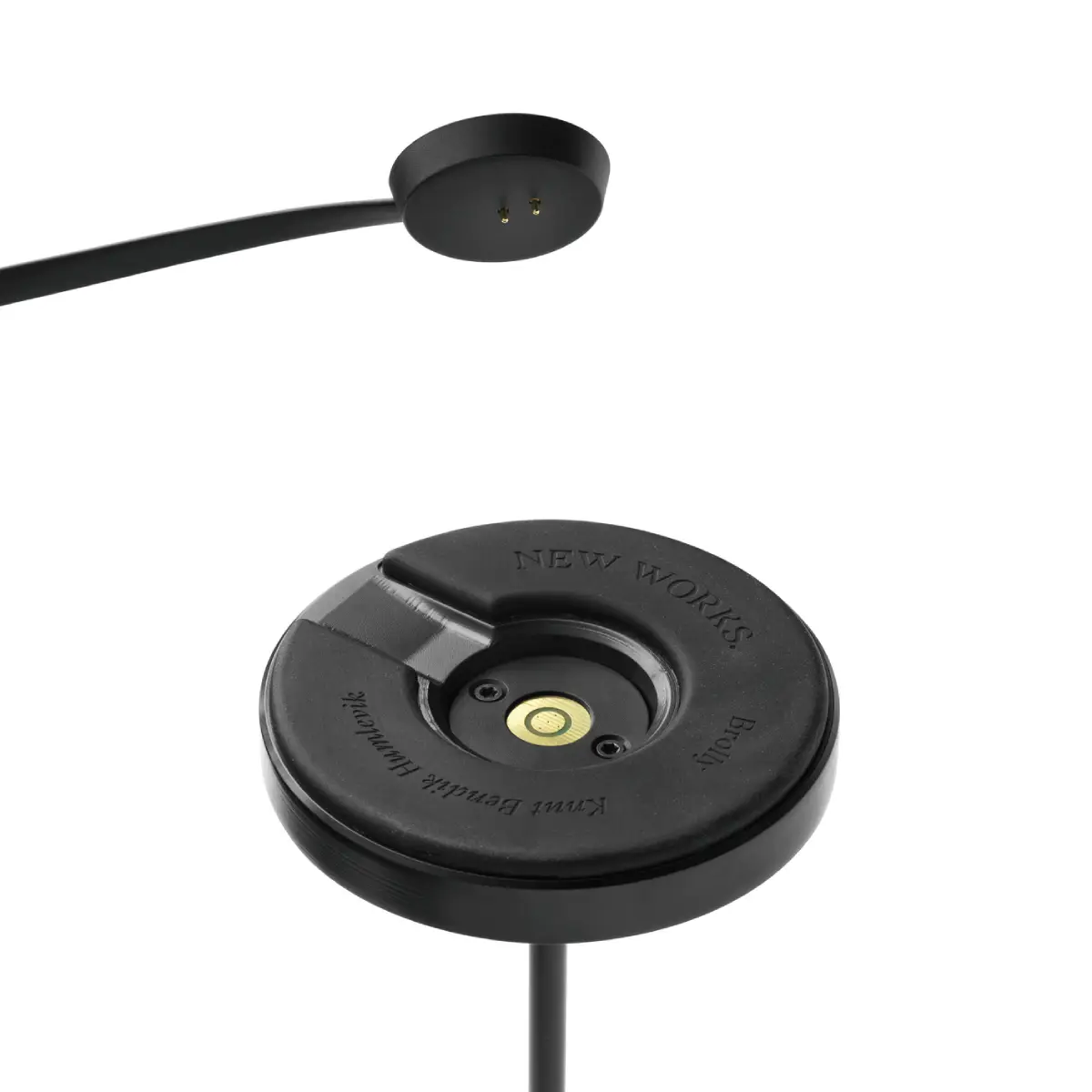 Brolly Bordlampe Stål Svart