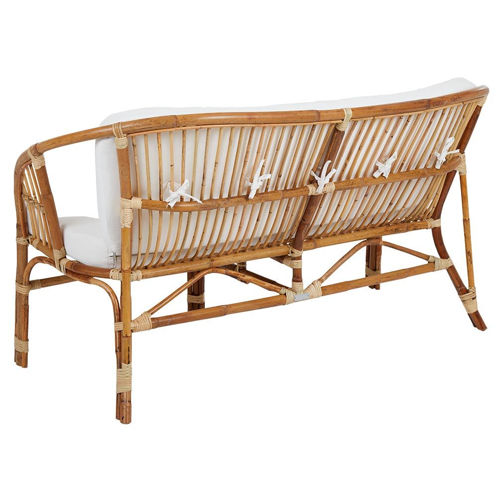 Astrakan 2-seter sofa natur/hvit Brafab