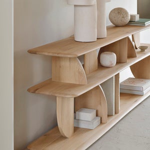 Geometric Konsollbord - Eik