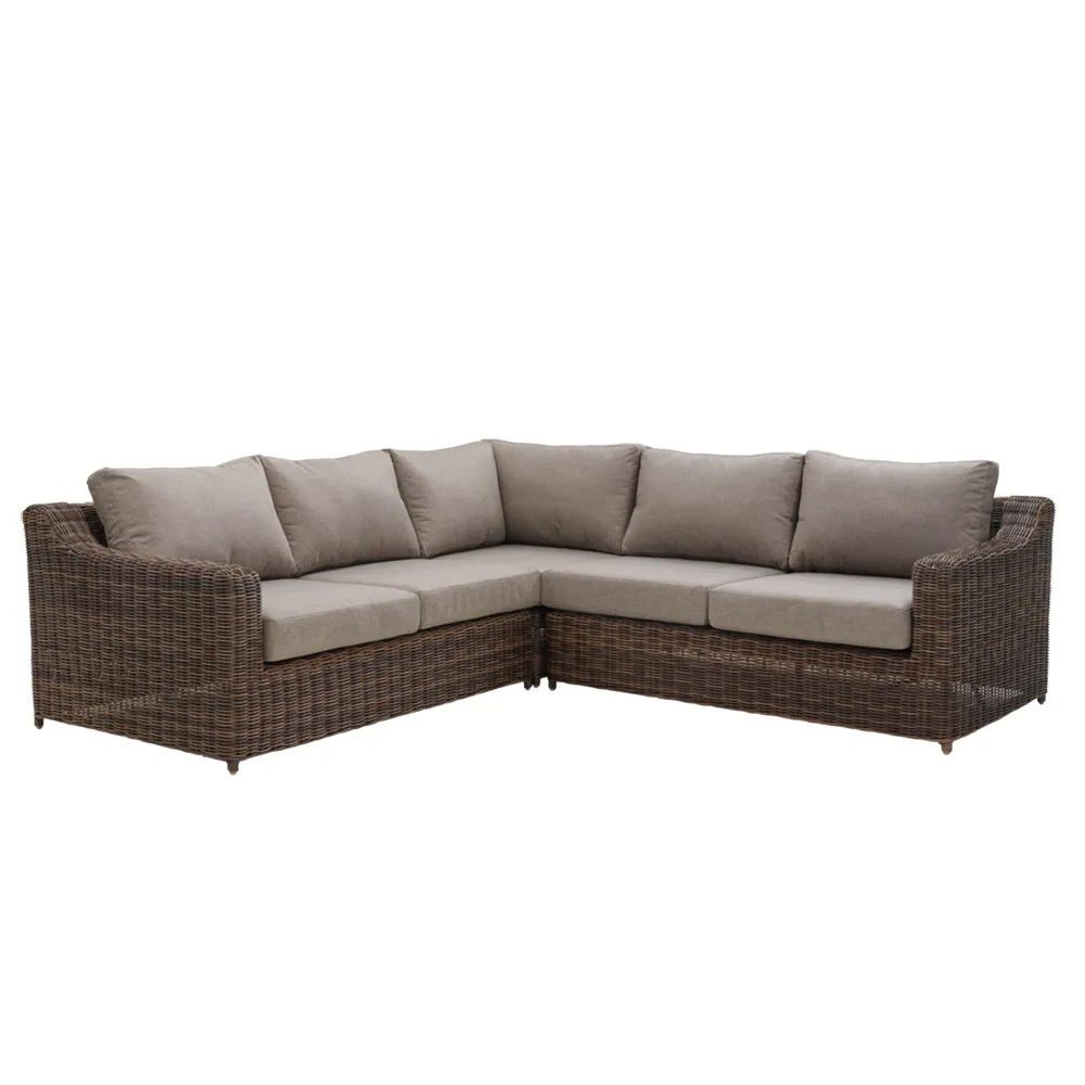 Glendon endestykker, 2-pakning  Dark brown / Soft moose