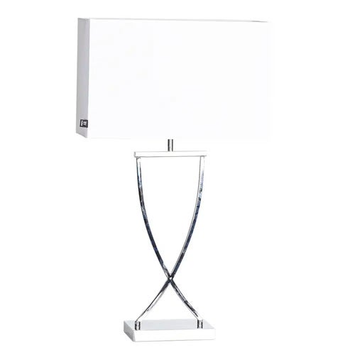 Omega Bordlampe 69 cm Krom