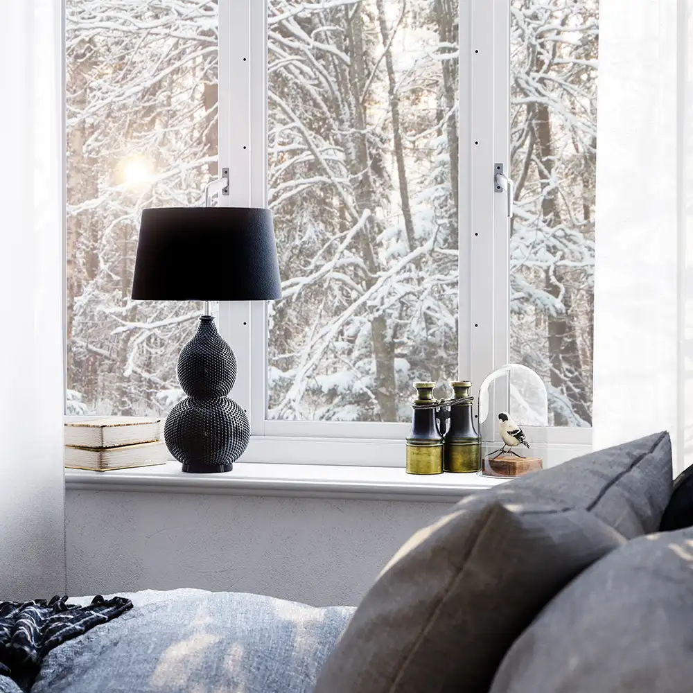 Lofty Bordlampe Svart