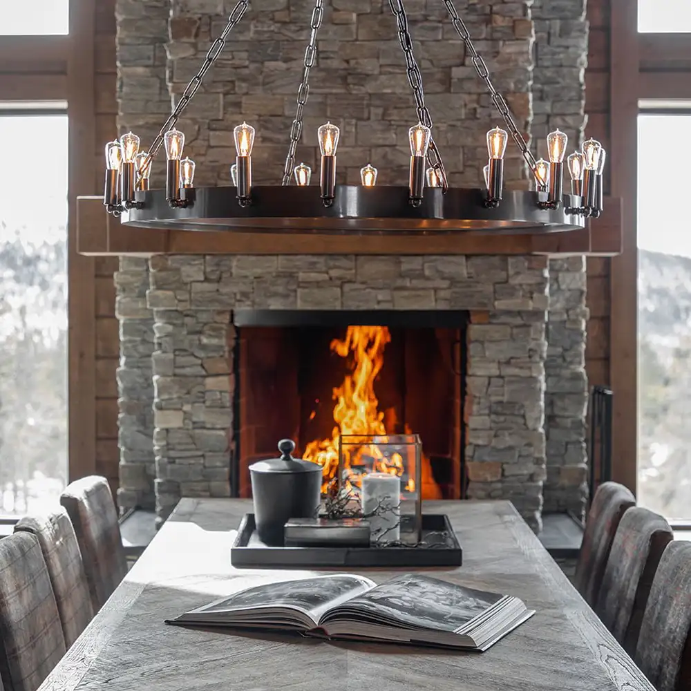 Taklampe Crown 105 cm Artwood