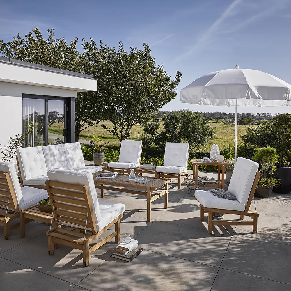 Lenestol Byggbar teak