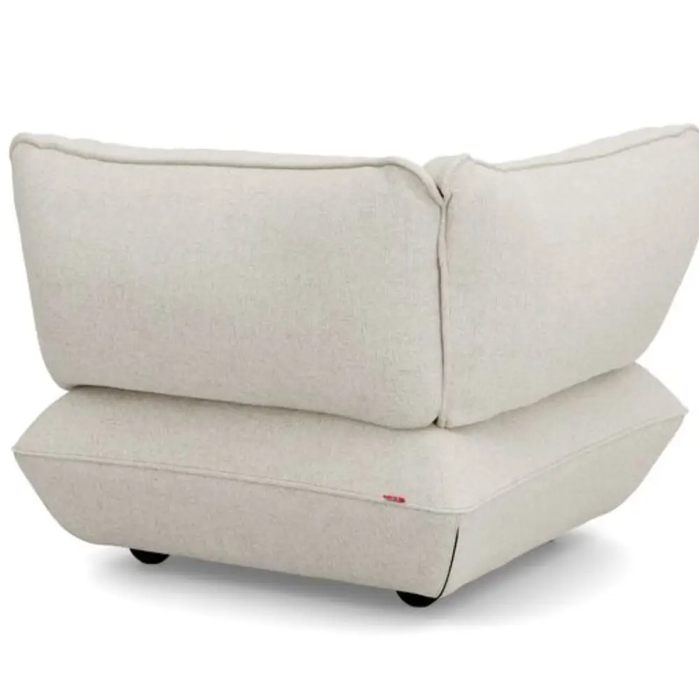 sumo sofa hjørneseksjon boucle recycled beige