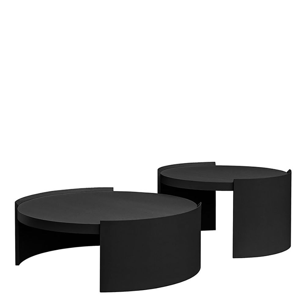 OAKLAND salongbord Ø100 Svart