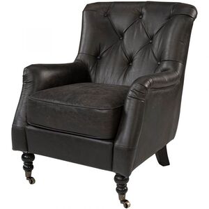 Lenestol Dessau svart Artwood