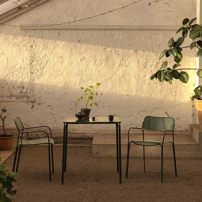 Libelle spisestol grønn