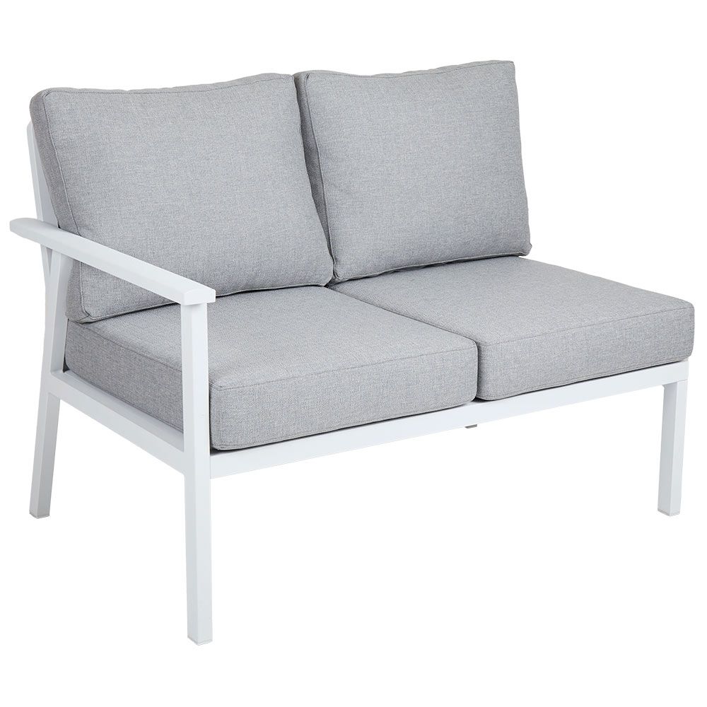 Samvaro avslutning venstre+høyre hvit/grå Brafab