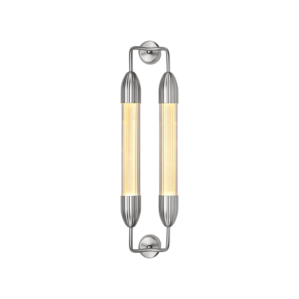 Lemon Squeeze vegglampe dobbel 77 cm stål