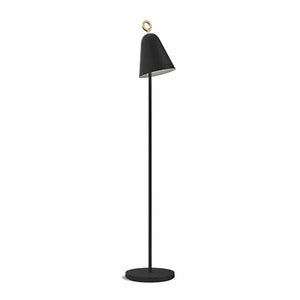 Bella gulvlampe matt svart E14