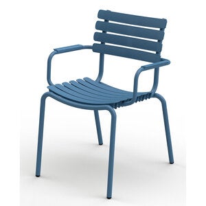 ReCLIPS spisestol blå/blå aluminium