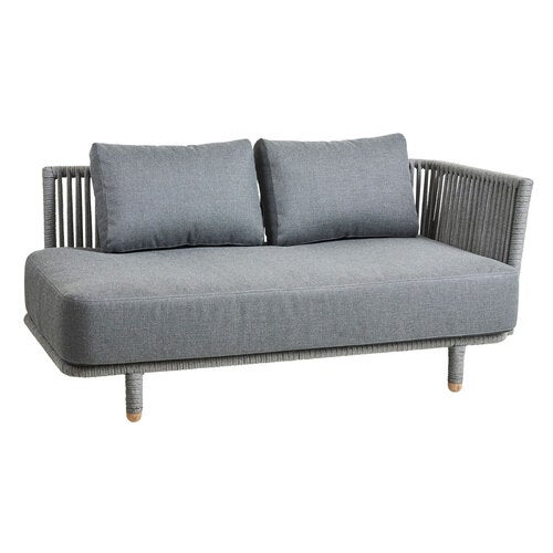 Moments 2-Pers. Sofa venstre modul inkl. grå luft