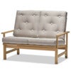 2-seters sofa teak 