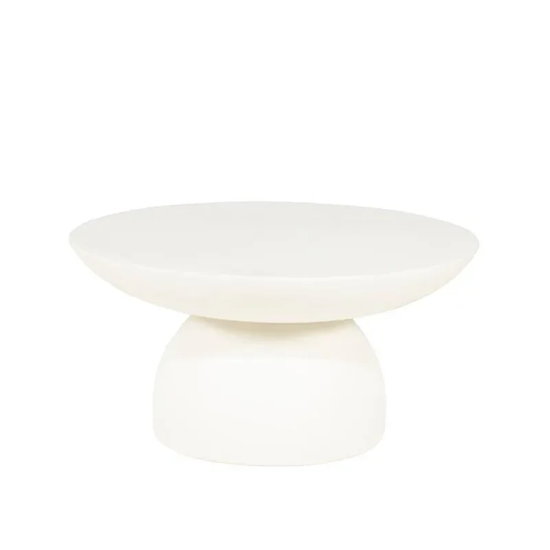 By-Boo, Canto small sofabord 70x70x36 cm jern beige