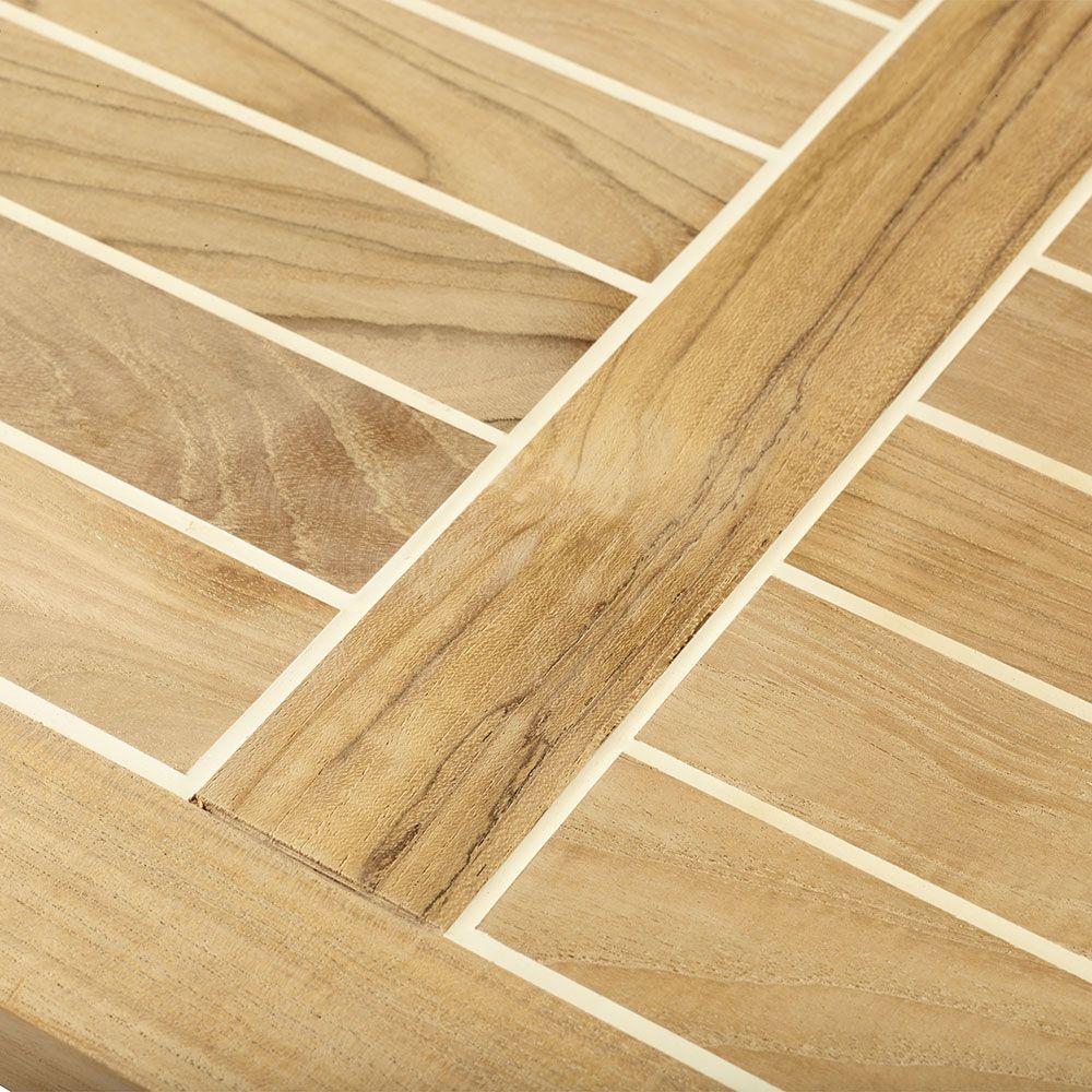 Classic Hyndeboks teak/hvid 