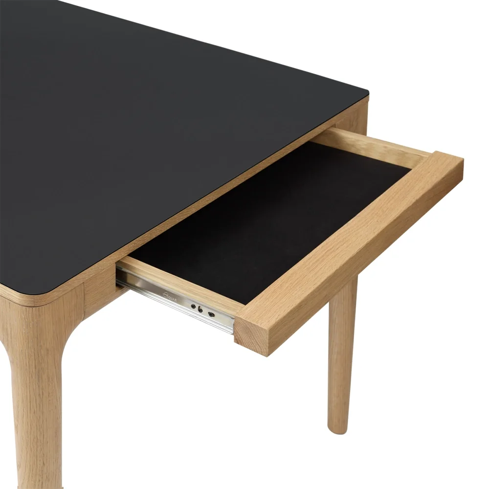 Heart'n'Soul Spisebord 200/300x90x75 Eik/Svart