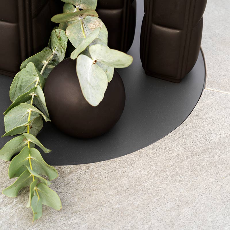 Kenora spisebord 130 cm antrasitt Brafab