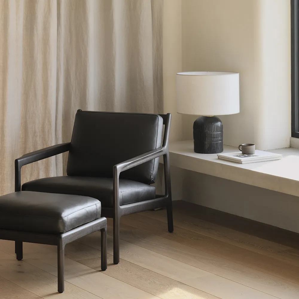 Jack Lenestol Black Leather