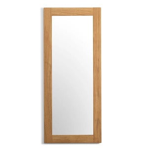 Nova speil 90x38 cm lakkert eik