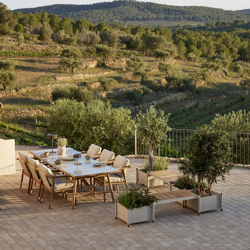 Sticks Spisebord 100x250 cm