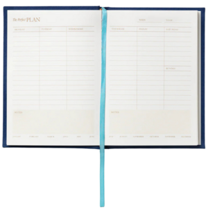 Weekly Planner - The Perfect Plan, Blue