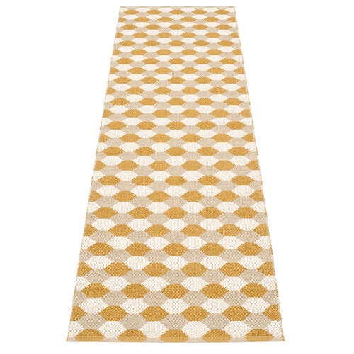 Dana matte 70x250 cm ochre / beige / vanilla 